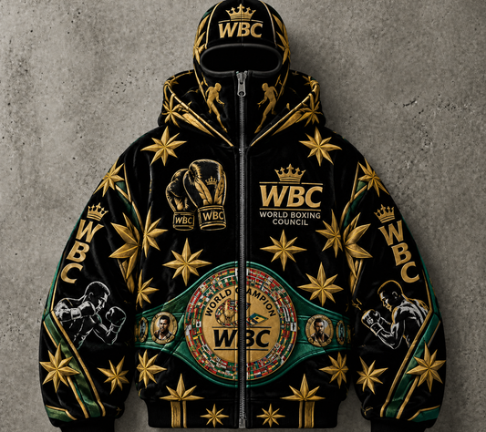 Boxing Champion Zip-Up Hoodie